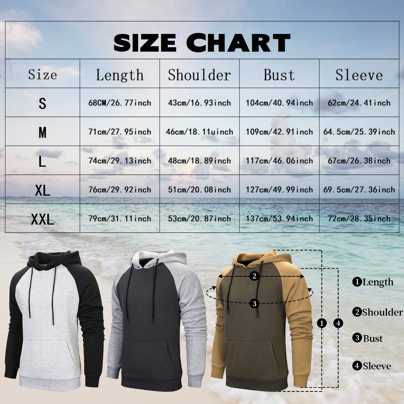 comefohome Felpe con cappuccio da uomo UK Pullover Color Block Felpe in pile a maniche lunghe con coulisse casual designer felpa con cappuccio con tasche