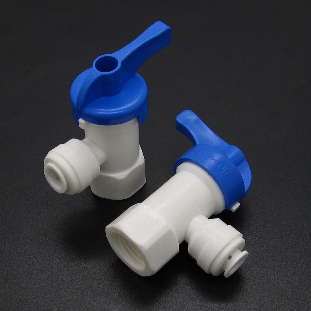 5-Pack 1/4" Ball Valves For RO Water Systems - Reverse Osmosis Filter Replacement Parts