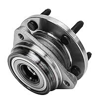 Vista 343 de Detroit Axle - Cojinete de rueda delantera para Toyota 4Runner Tundra Tacoma Sequoia Cojinete de rueda de repuesto