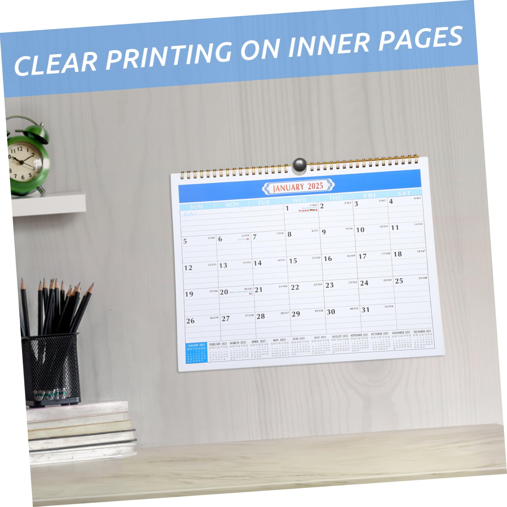 3 Pezzi 2023 Calendario Da Parete Inglese Calendario Pianificatore Calendari Da Parete Calendario Da Ufficio 2023-2024 Calendario Da Parete 2022-2023 Calendario Da Parete Pendente