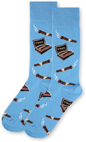 Miniatura 2 de MeMoi Smoker's Delight Cigar Rayan Blend - Calcetines para hombre