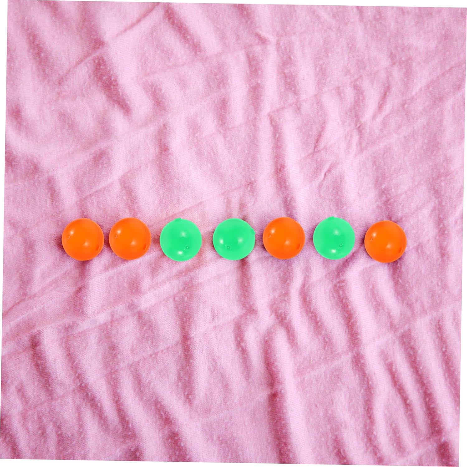 PRETYZOOM 25pcs Balls Lottery Balls Fillable Raffle Plastic Fair Draw for School Company Bingo Games Party