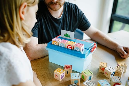 Miniatura 6 de Chuckle & Roar - Bloques de aprendizaje bloques del alfabeto y tarjetas didácticas de aprendizaje - Actividad educativa de aprendizaje para niños en