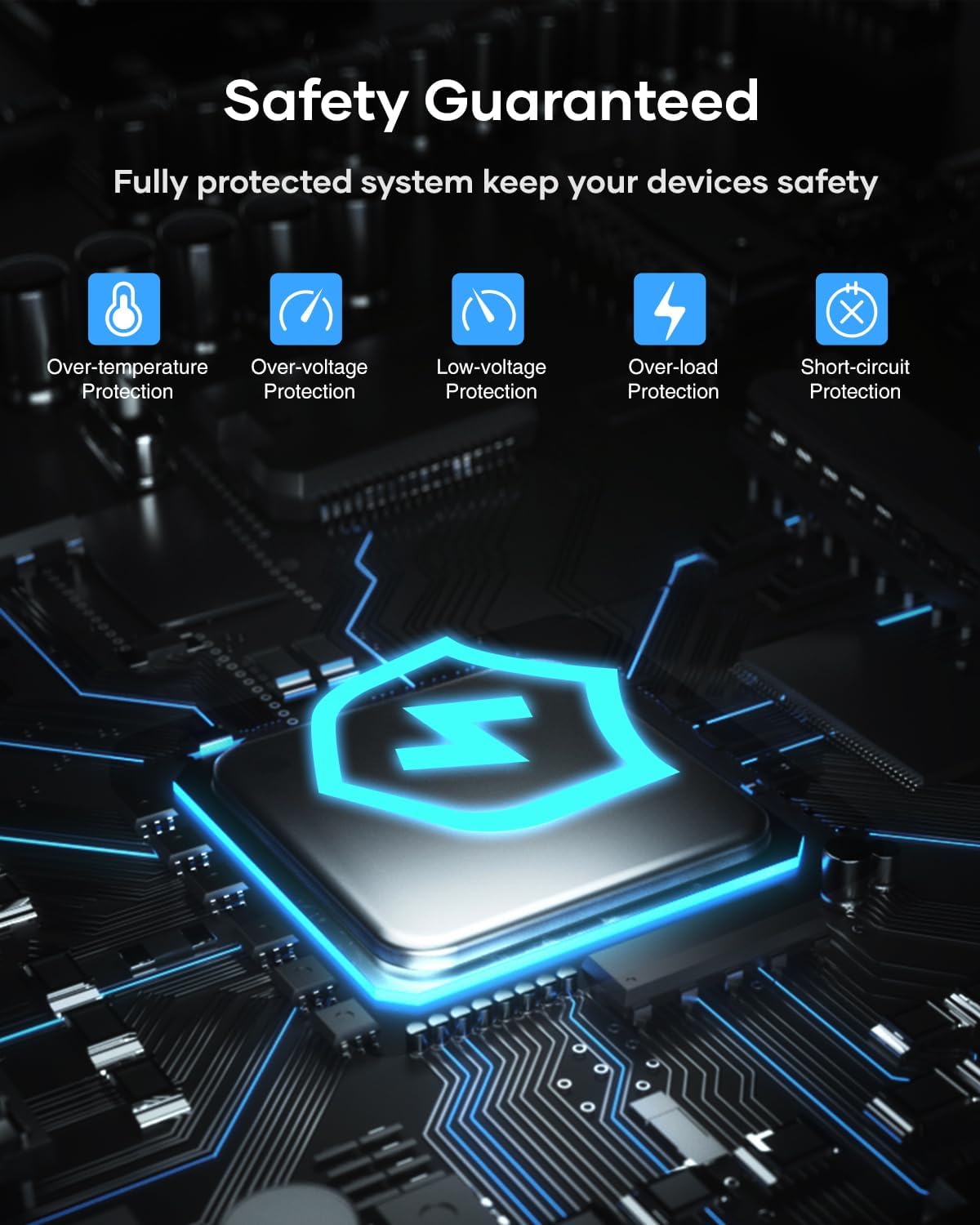 Potek 500w Power Inverter DC 12V to AC 120V Car Power Converter with 5V/2A USB Charging Output