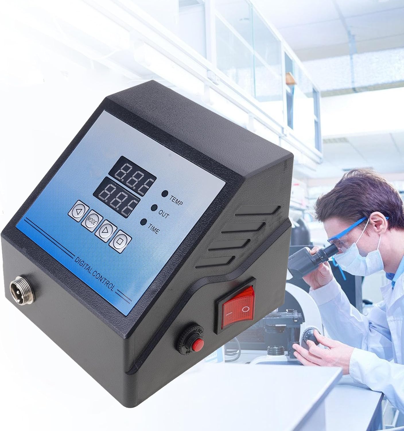 Digital Control Box 110V / 220V Temperature Controller Mug Plate Stone Photo Press Machine Control Box Controller