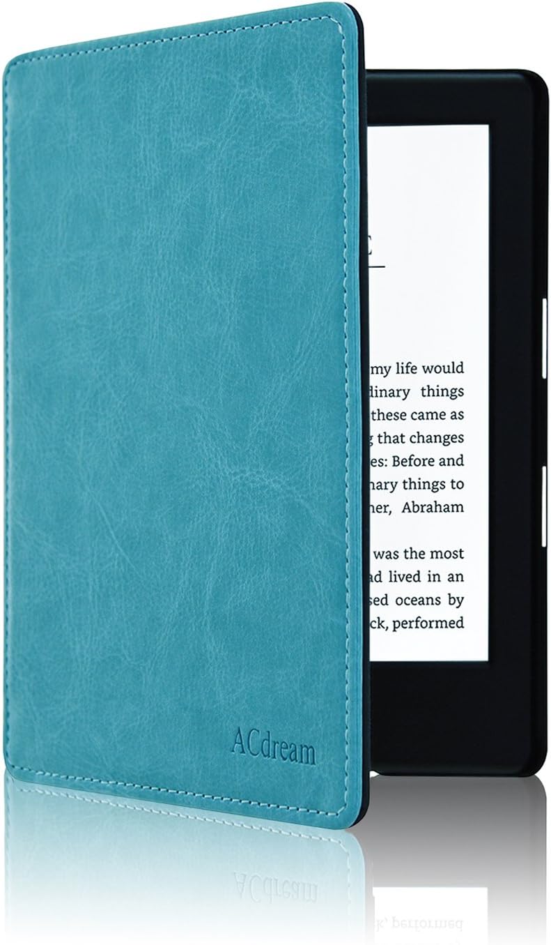 ACdream Case for All-New Kindle E-Reader (8th Generation 2016), The Thinnest and Lightest Cover for All-New Kindle (6" Display, 8th Gen 2016 Release), Sky Blue