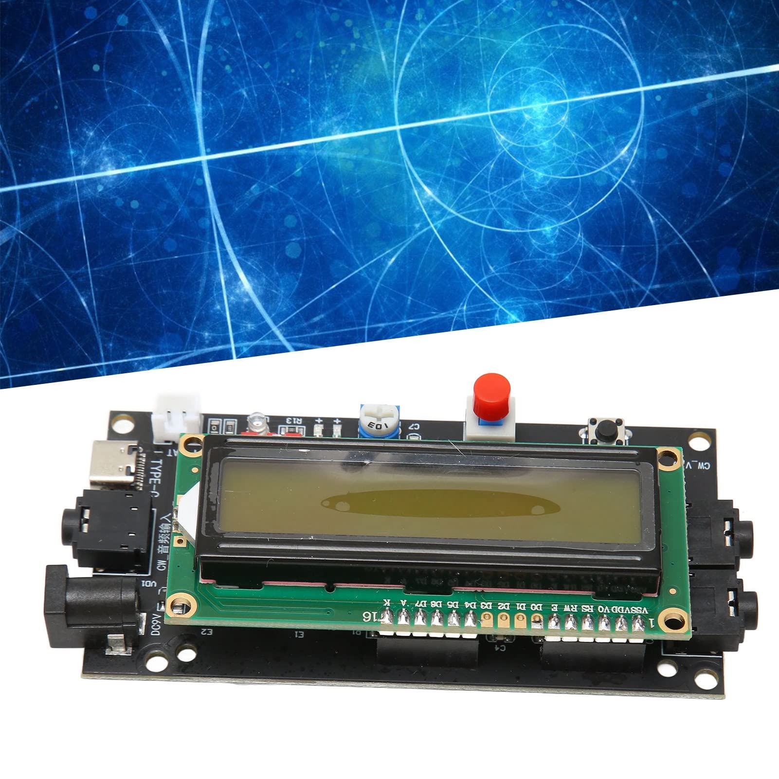 Ham Radio Essential, Lettore Traduttore per Esterni DC7‑12V 500mA C W Decoder CW Display LED Codice Morse