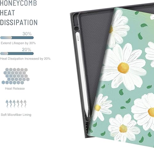 Miniatura 7 de Funda de TPU para iPad Mini 4 / iPad Mini 5 (5ª generación 2019), apagado y encendido automático con soporte para lápiz Apple [antihuellas] Estrella