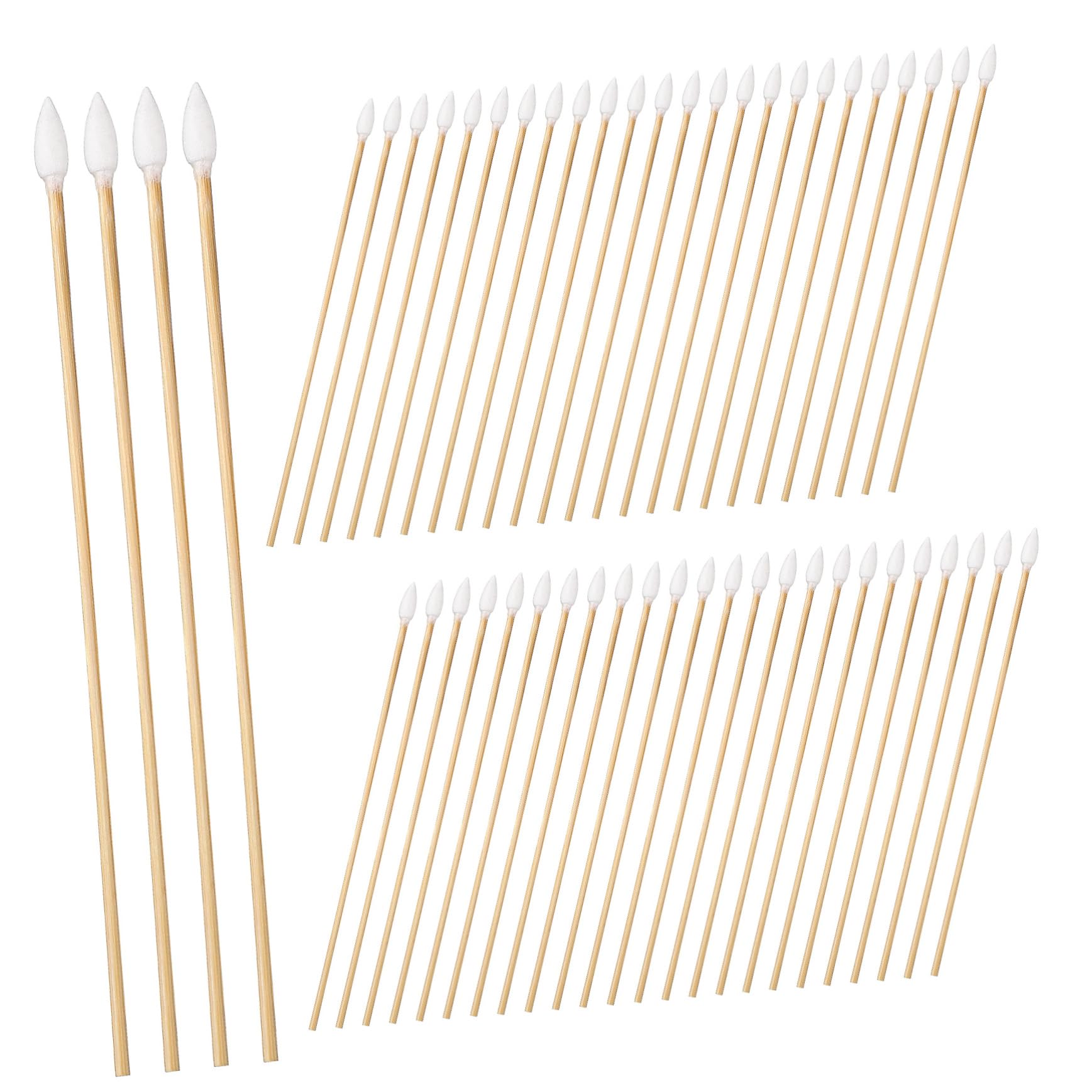 minkissy 1000 Piezas Bastoncillo De Algodón Hisopos De Algodón Con Punta De Precisión Hisopo De Algodón Con Punta Puntiaguda Hisopos De Limpieza Palos De Pestañas Palitos De Algodón Madera