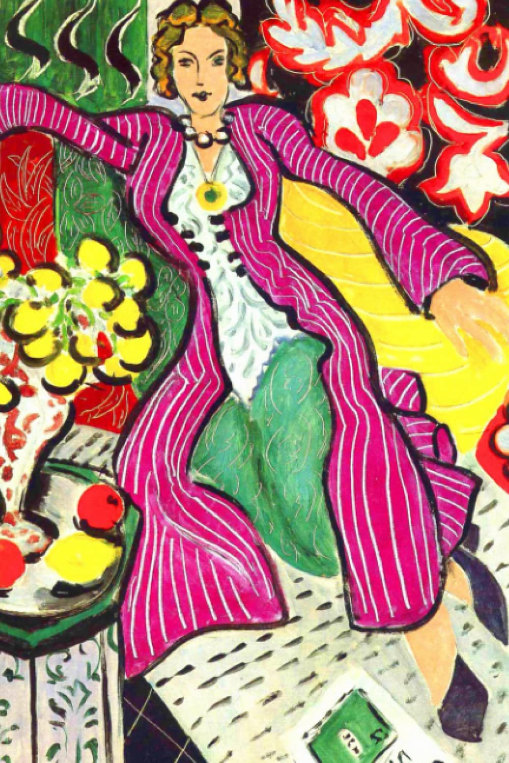Henri Matisse Woman in a Purple Coat Notebook Journal: Famous Paintings Notebooks