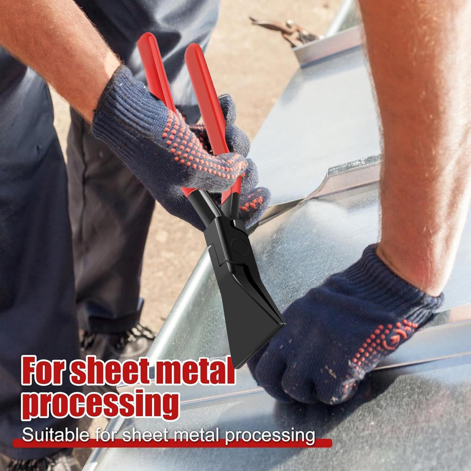 Hand Seamers Sheet Metal Tool | Sheet Metal Tool,Pliers, Garden & Hand Tools For Bending Flattening Brake For Metalworking Duct Roofing Household