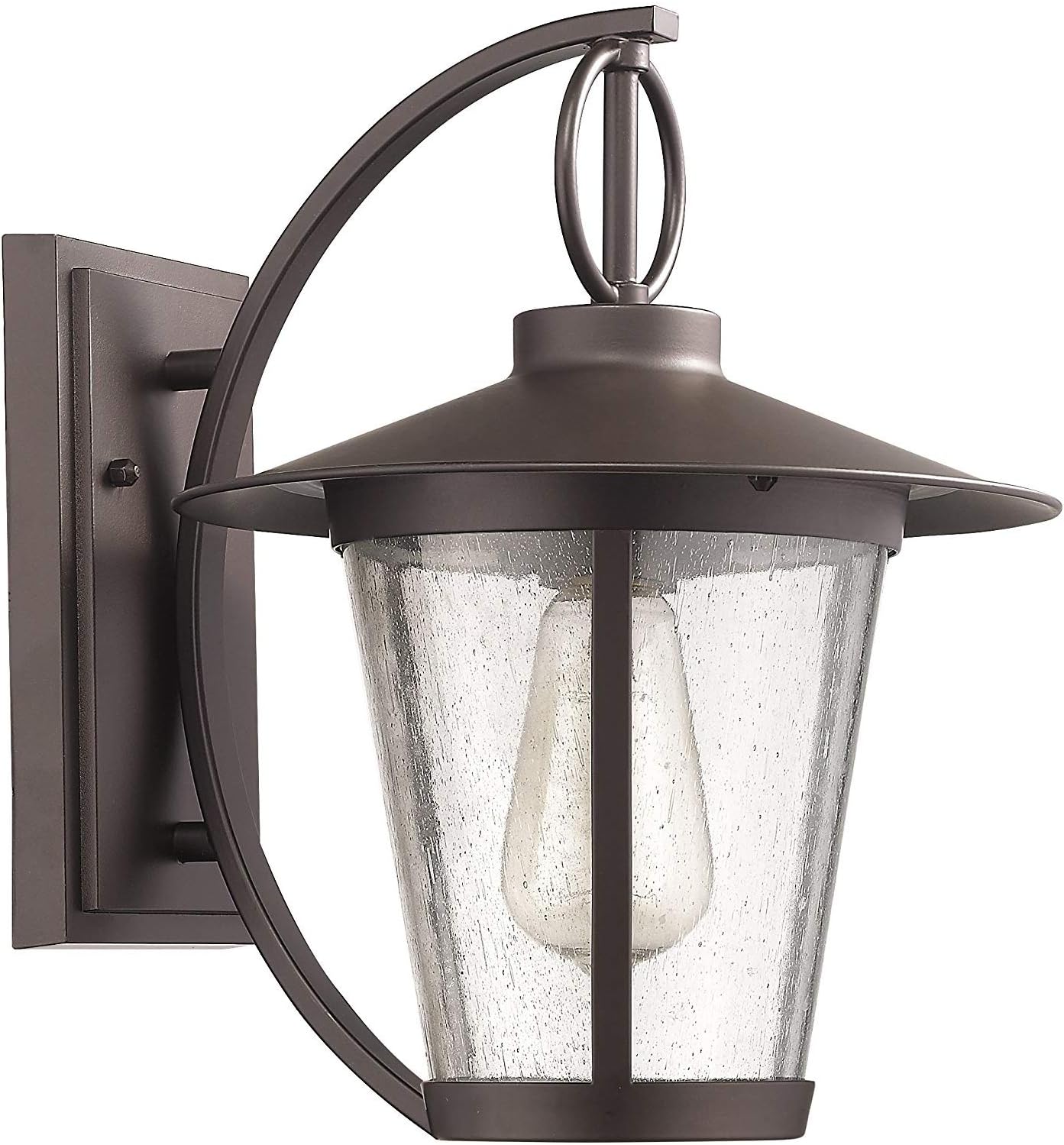 Best Promo Chloe Lighting CH822046RB12-OD1 Transitional 1 Light Rubbed Bronze Outdoor Wall Sconce 12 Height