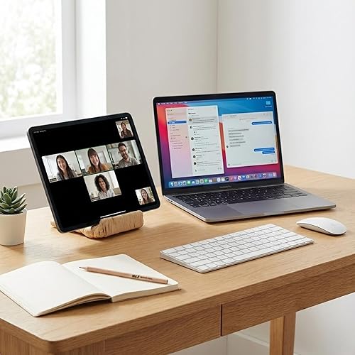 Miniatura 8 de Ahyra Wicker Cell Phone Stand for Desk, Sturdy Tablet & E-Reader Holder, Handcrafted Woven Art Piece, Scratch-Free Cradle, Boho Desk Decor A