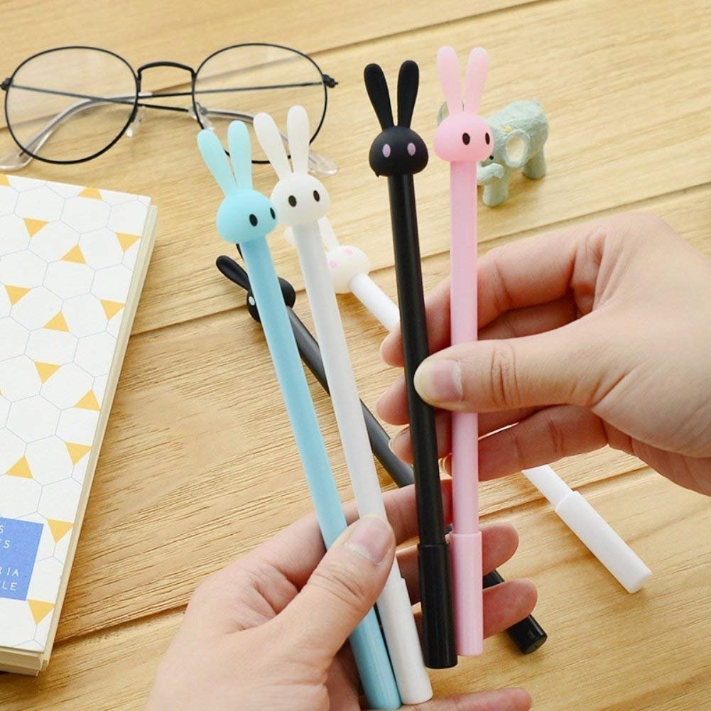 3 Stylos Gel 0.38 Mm Forme Crème Glacée - Couleurs Aléatoires, Pour Bureau, école, Cadeau De Rentrée