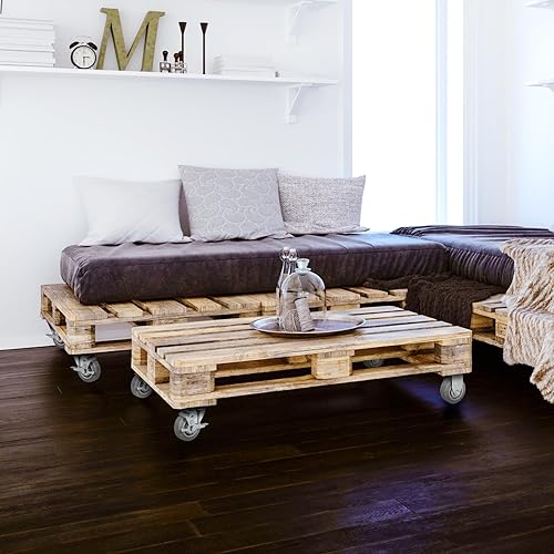 Miniatura 5 de Ruedas resistentes de 3.5 pulgadas, ruedas giratorias de goma, juego de 4 ruedas giratorias sin ruido, capacidad de carga de 1000 libras