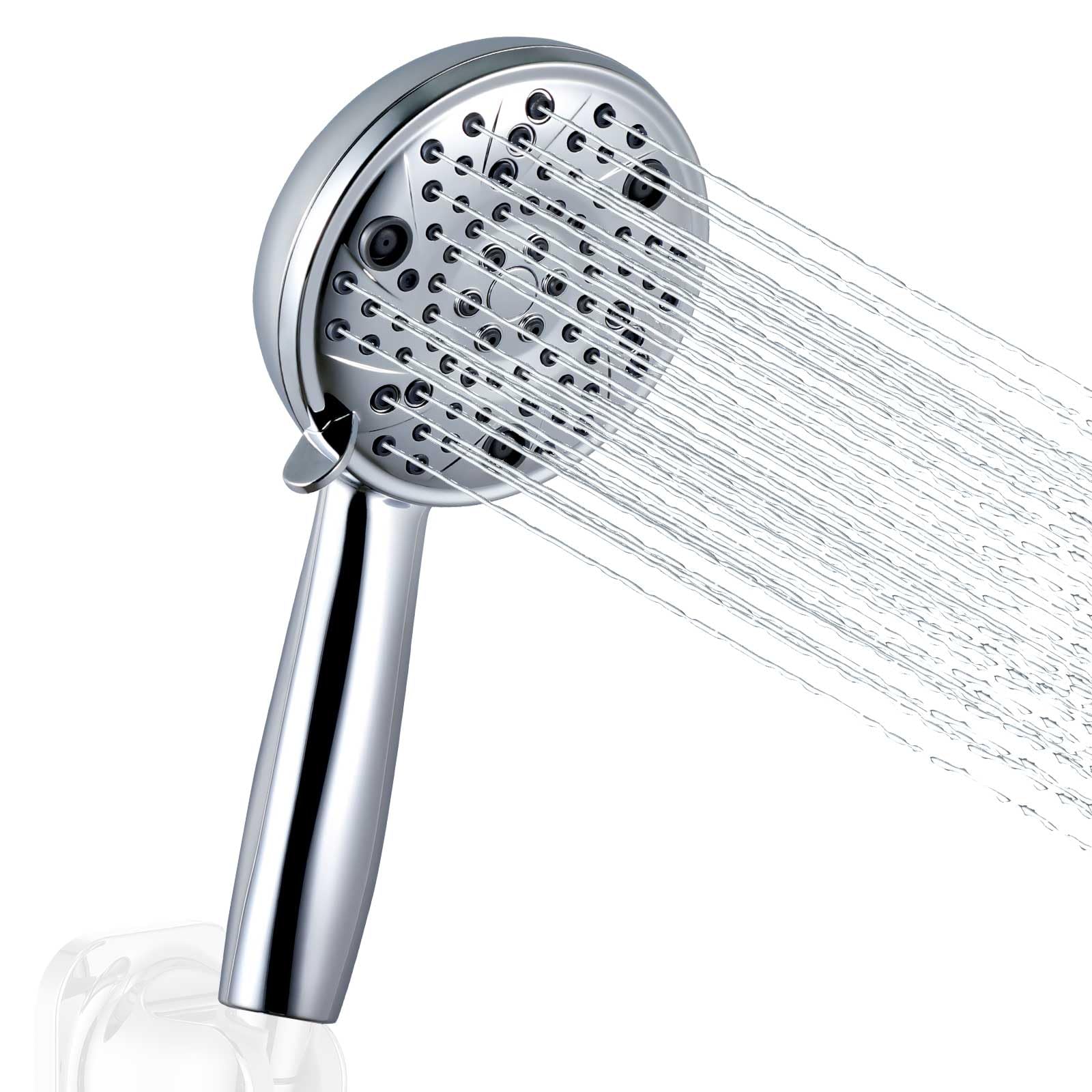 Hardivalue Multifunctional Handheld Shower Head High Pressure 6 Mode