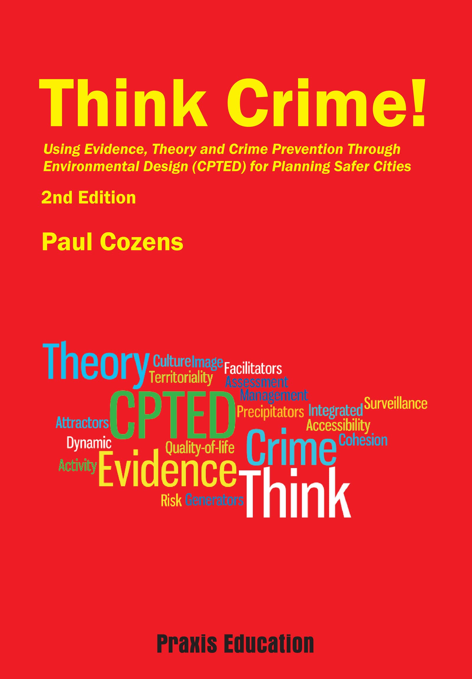Livre Think Crime CPTED pour concevoir un urbanisme plus sûr
