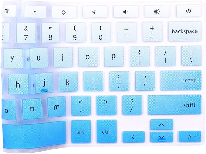 Funda para teclado compatible con Dell Chromebook 11 3180/3181/3189/5190/P22T 13 3380 miniatura 4