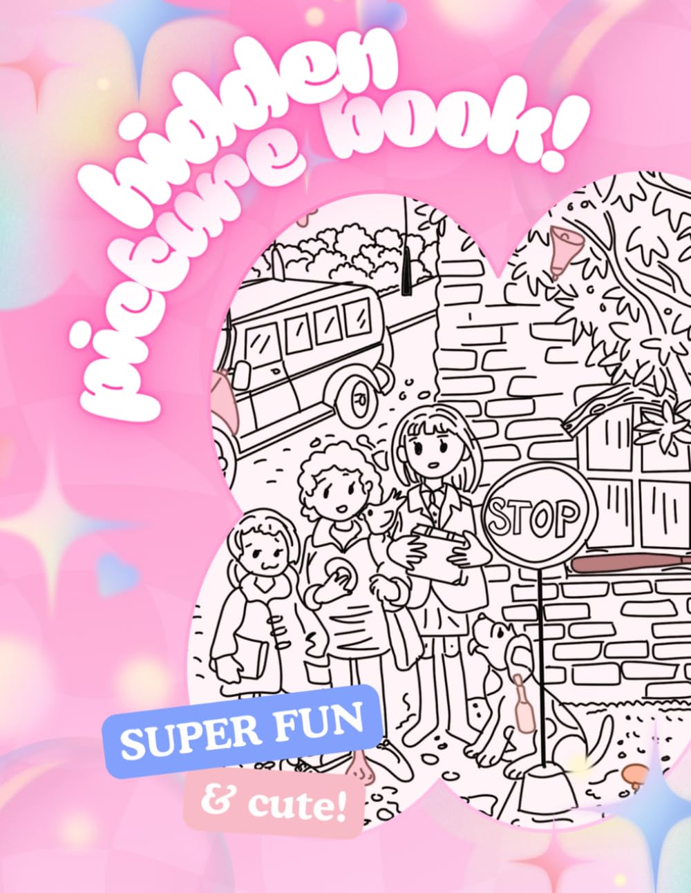 Cute Hidden Picture Book: Book Filled with Adorable Illustrations