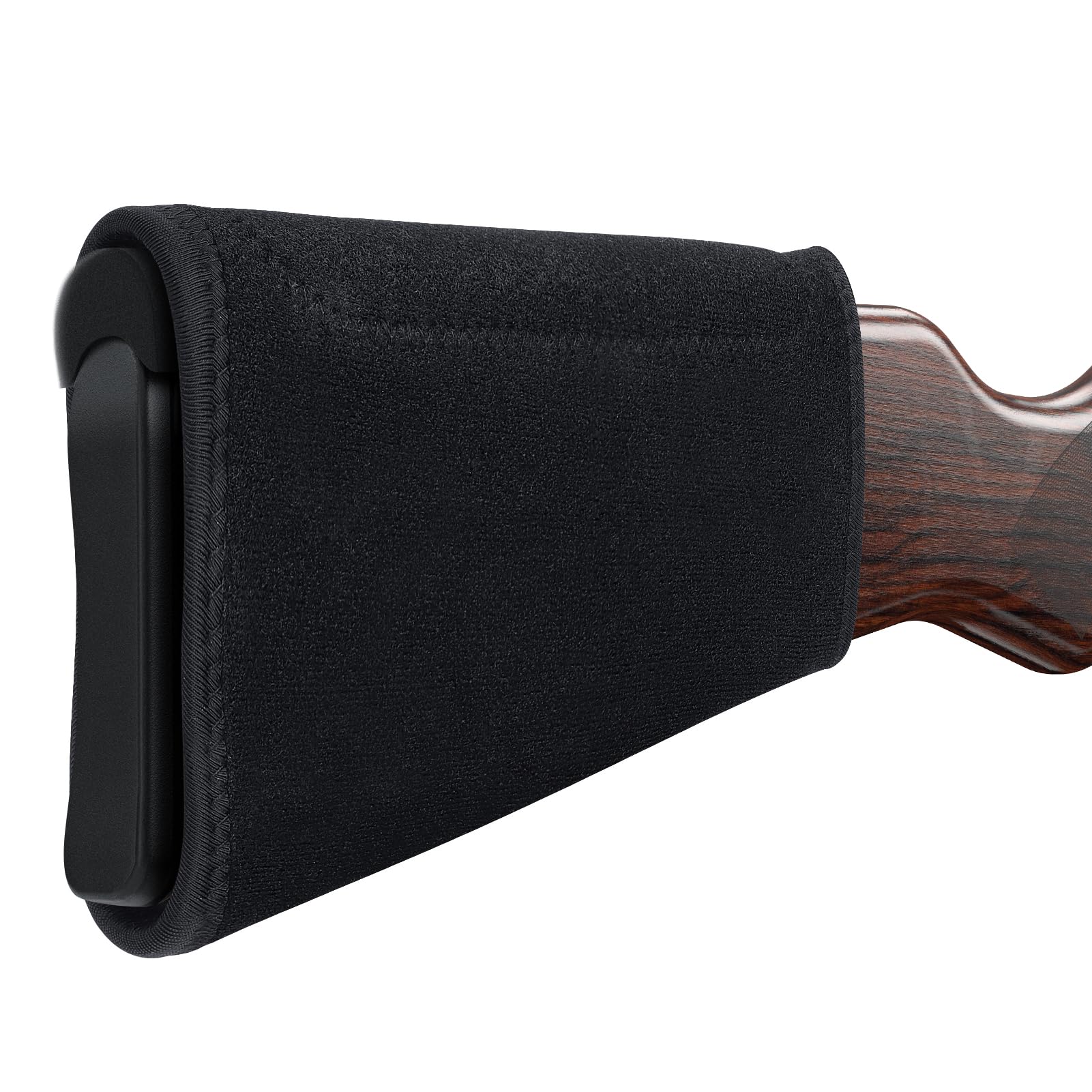 Feyachi Kit Elevador de mejilla para Rifle - Elevador de mejilla Ajustable para Culata de Rifle con 3 Almohadillas de Espuma EVA de Diferentes Alturas