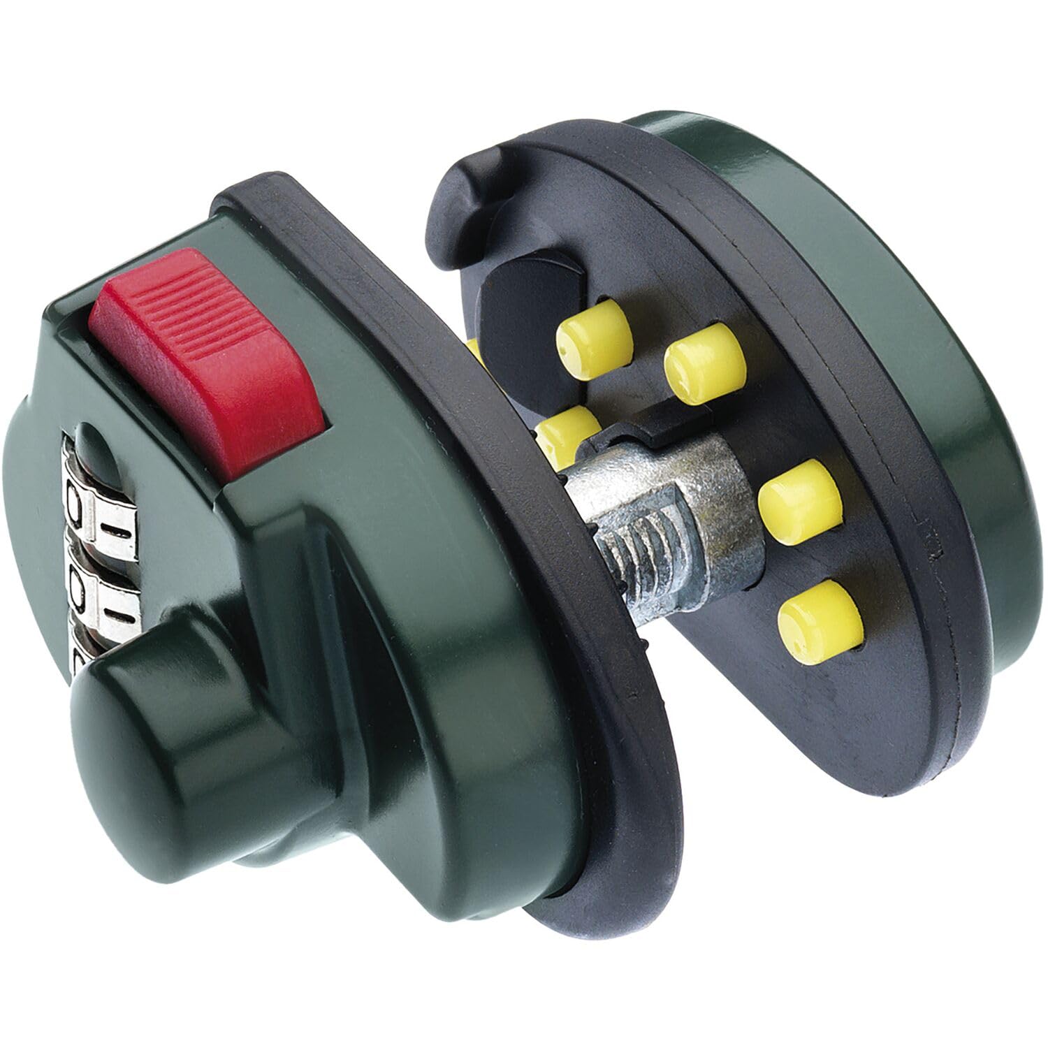 BURG-WÄCHTER Candado de armas Gun Lock GL 345 SB, 2 Partes, Negro, Verde, Rojo