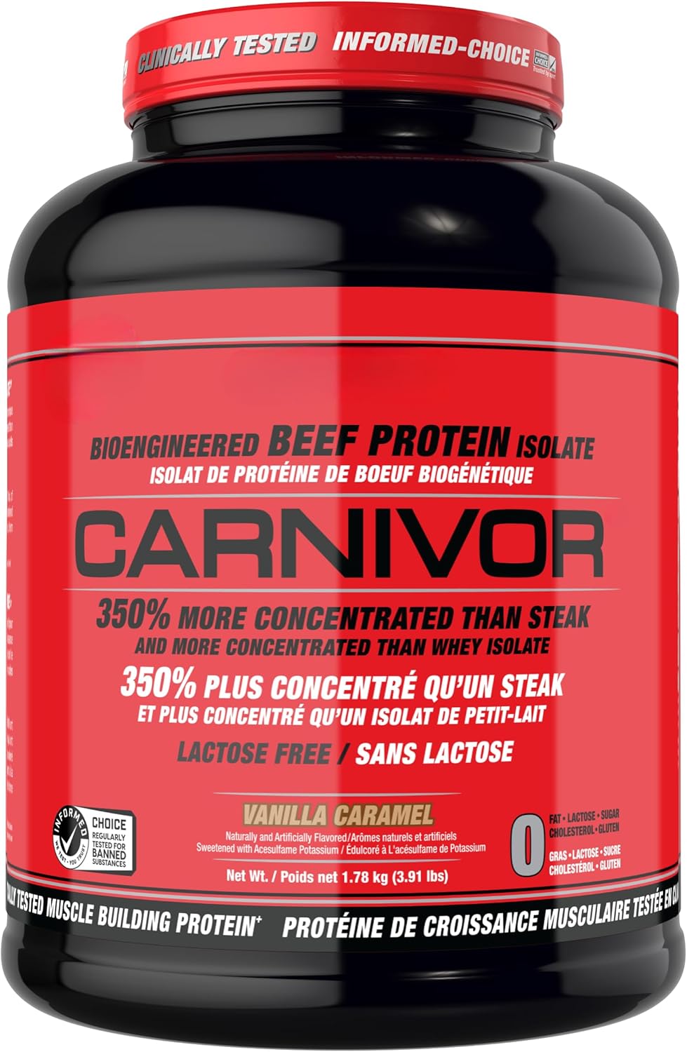CARNIVOR Beef Protein Powder | 23g Hydrolyzed Beef Isolate Protein ...