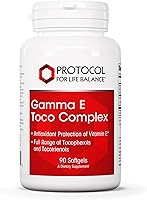Vista 1 de PROTOCOL FOR LIFE BALANCE Gamma E Toco Complex - Vitamina E 300 mg - Apoyo antioxidante - para la salud cardiovascular y la salud cerebral