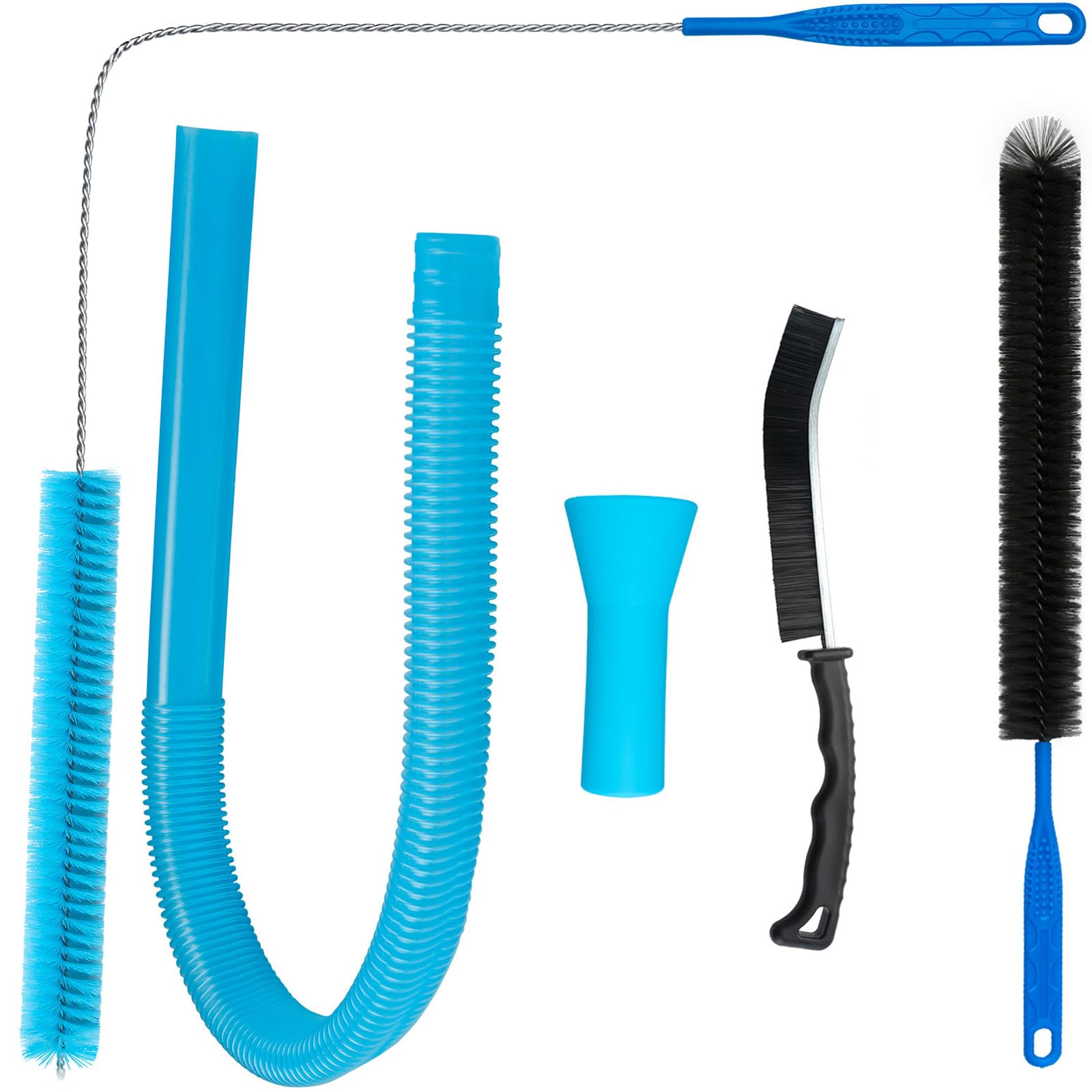 Brosse nettoyage flexible sèche-linge et outil anti-peluches universel aspirateur