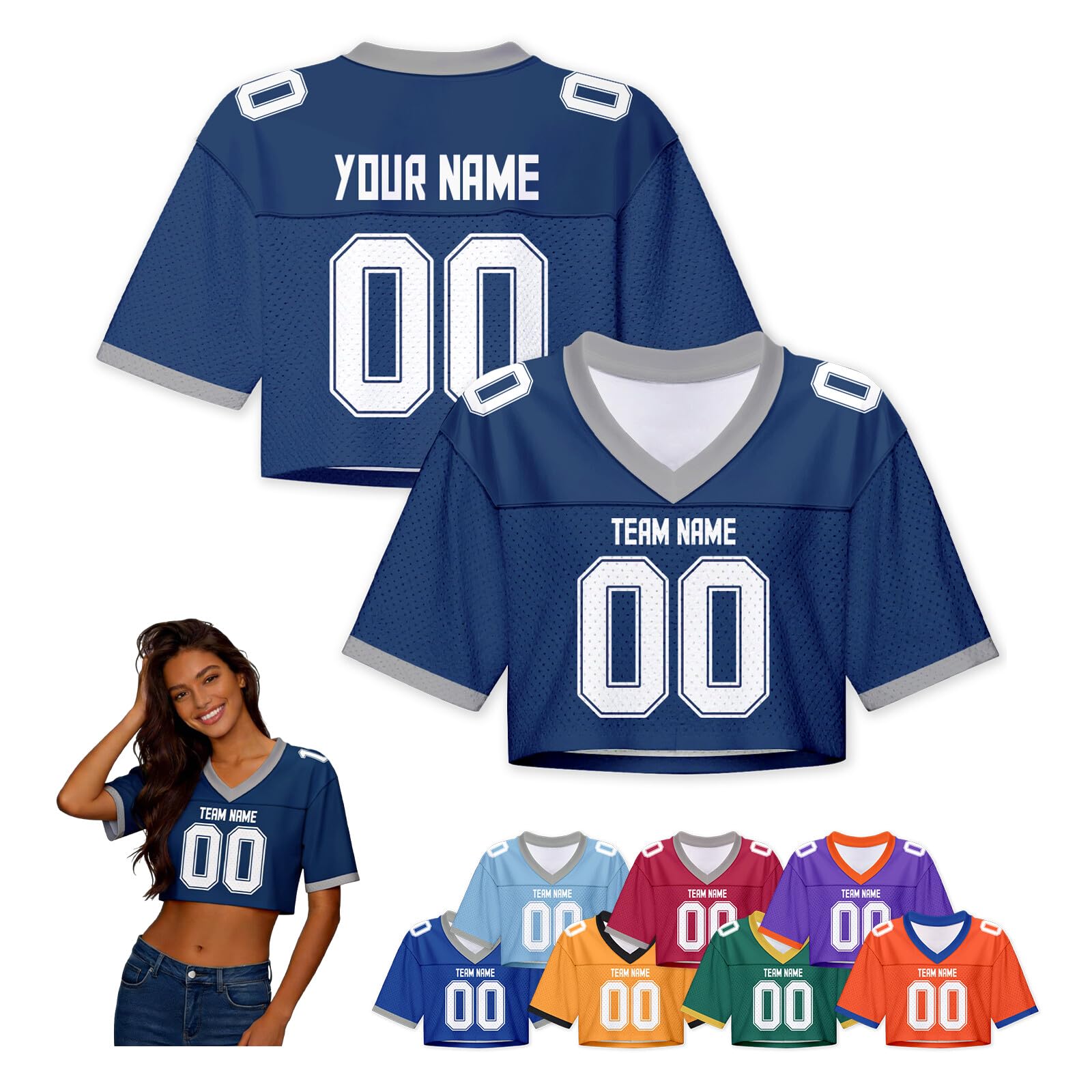 Custom College Women Football Jersey