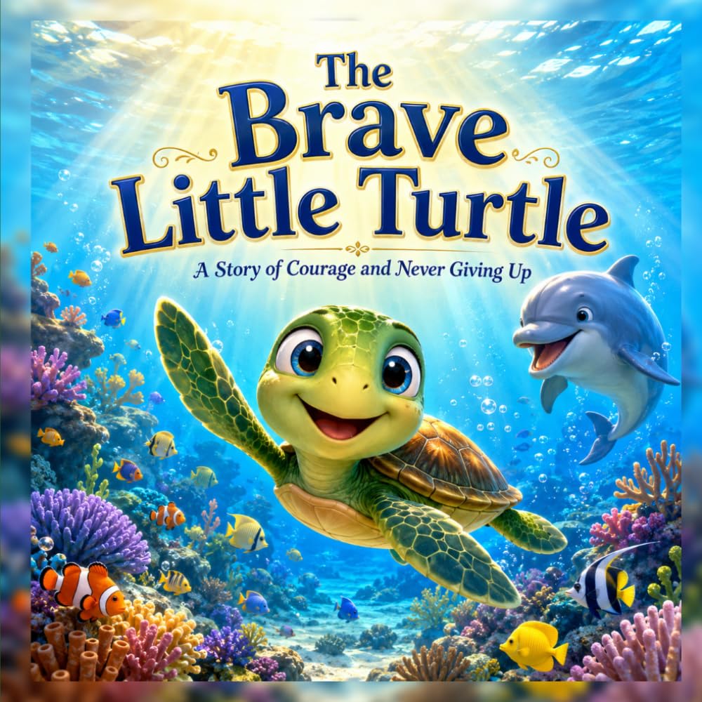 The Brave Little Turtle: A Story of Courage and Never Giving Up (Little Heroes Collection)