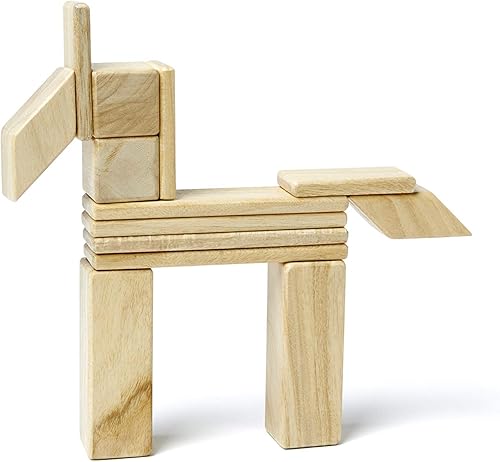 Miniatura 12 de Juego de bloques magnéticos de 14 piezas Tegu, sets de 14 piezas, Natural