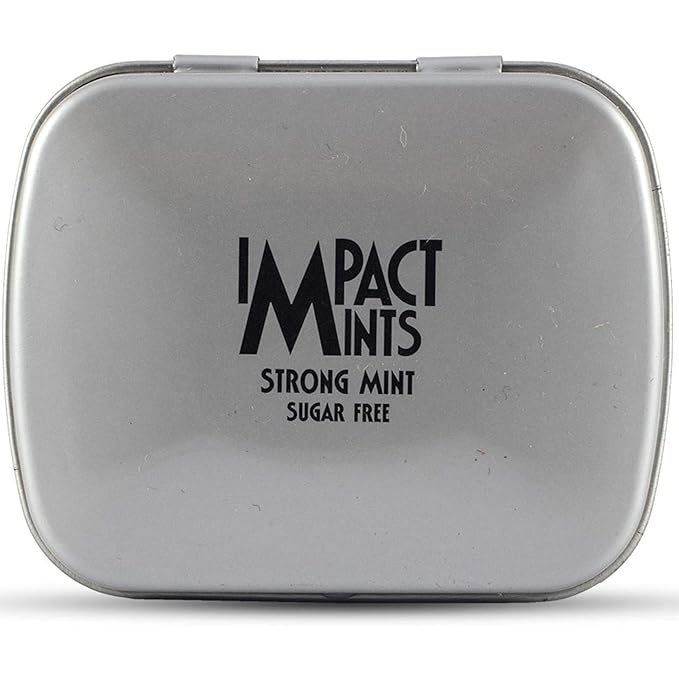 Impact Products Impact Sugar Free Mints Strong Mint, 14 Grams Amazon