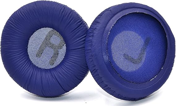 jbl kulaklik pedi jbl 450bt 460 500bt 510bt tune 600 t250 jr 300 jbl ile uyumlu kulaklık süngeri jbl kulaklik yastıgı (Koyu Mavi Sünger + Koyu Mavi Kafa Bandı)