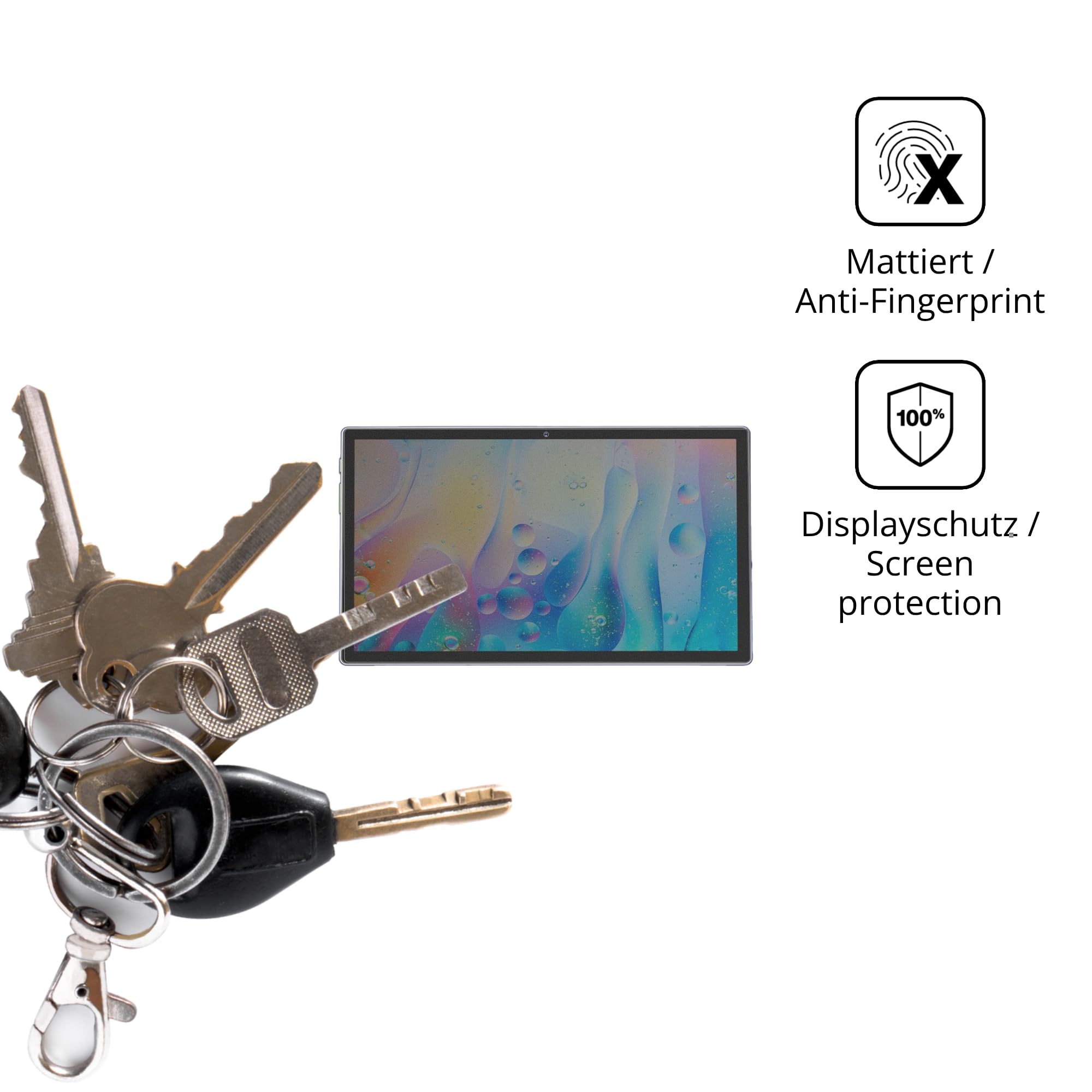 dipos Protector de Pantalla Antiespía para ZIOVO A9 | Película protectora mate, filtro de privacidad 4 vías, ajuste perfecto, antiarañazos, sin burbujas, autoadhesivo
