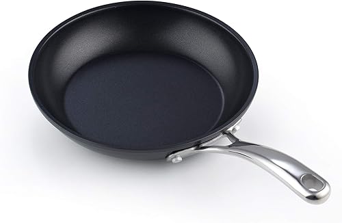 Miniatura 10 de Cooks Standard Sartén antiadherente de cerámica anodizada dura, de 10.5 pulgadas, sartén clásica para tortilla de huevos con mango de acero