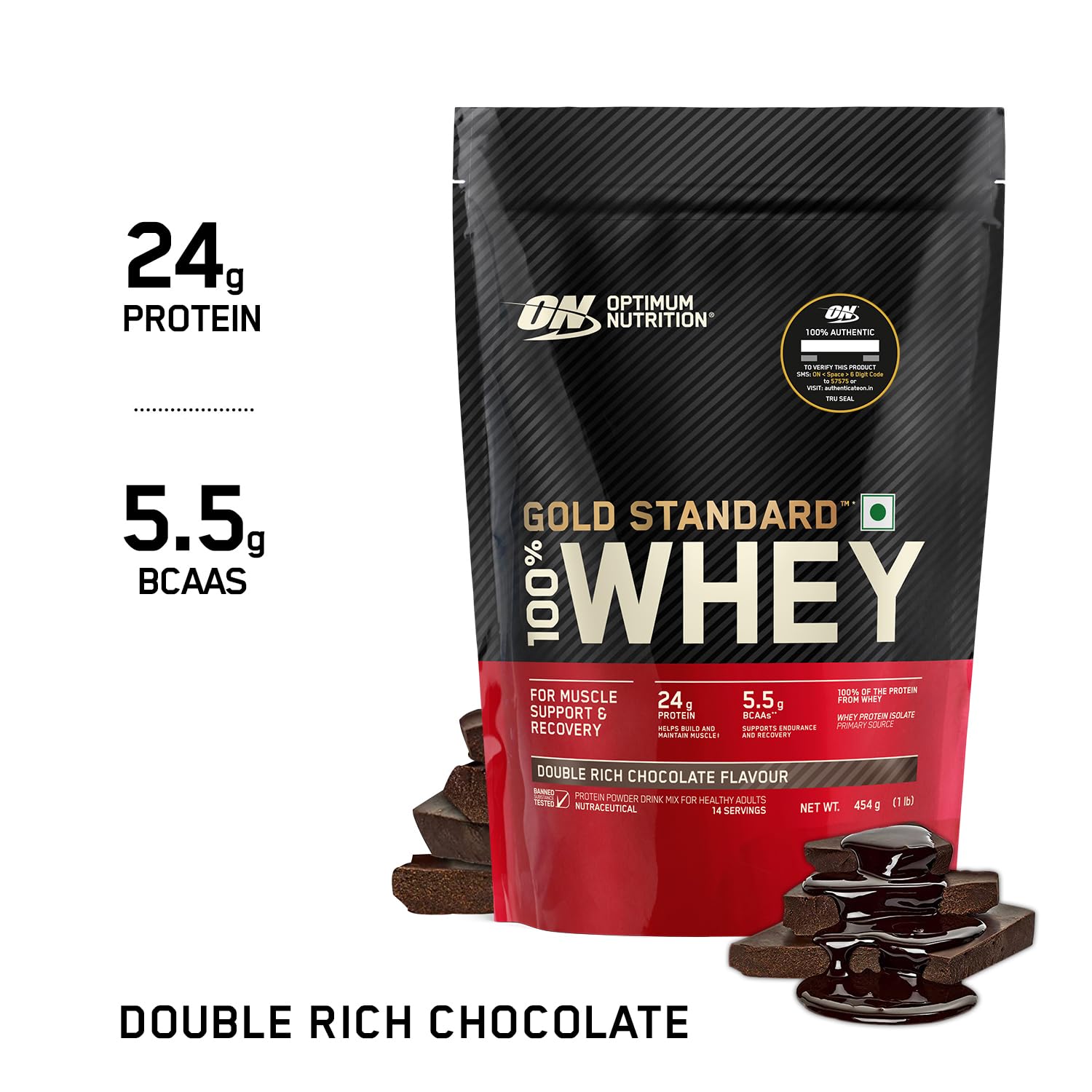 Buy Now Optimum Nutrition (On) Gold Standard 100% Whey Protein Powde...