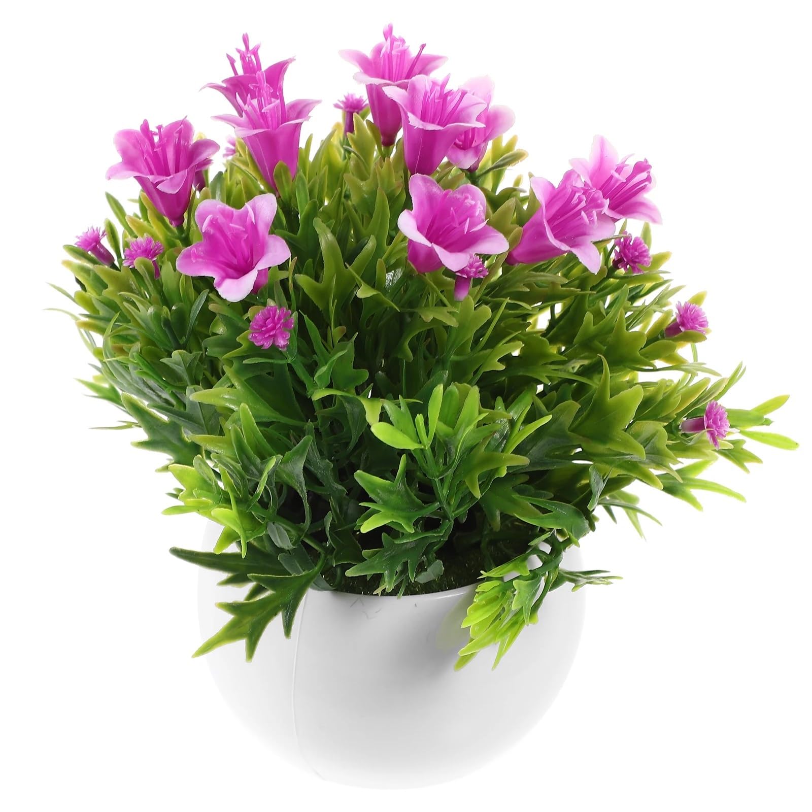 HUWOYG 1pcs Artificial Potted Plant Fake Plants Vivid Faux Bouquet Ornament Lifelike Decoration Home Office Farmhouse Decor For Home