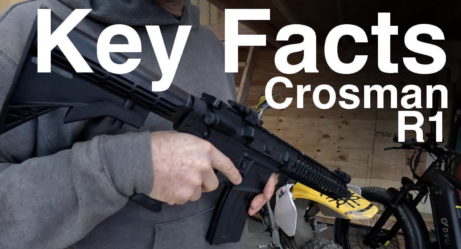 Watch KEY FACTS Crosman R1 Pellet Rifle, Full Auto on Amazon Live