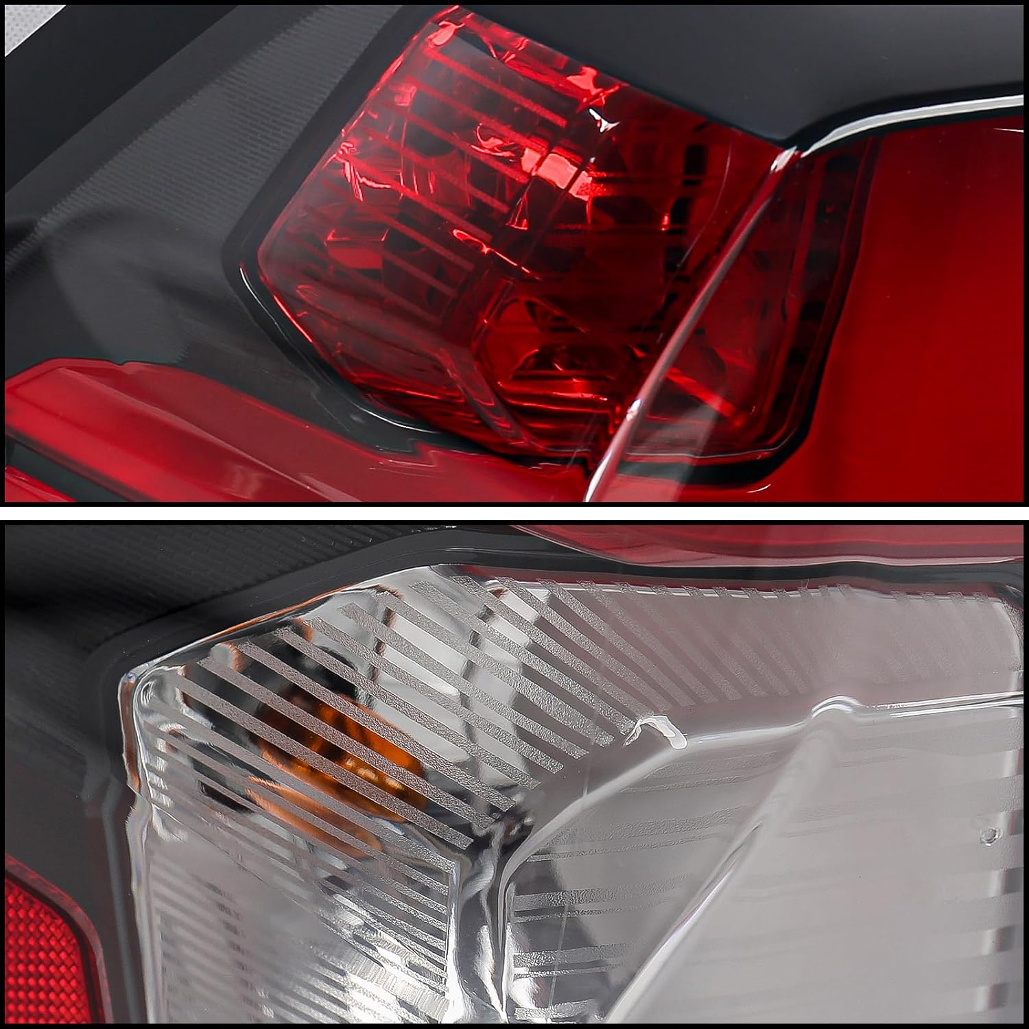 FIONE Tail Lights Compatible with Chevy Tahoe Suburban 2021 2022 2023 with LED Running Lights Rear Tail Light Brake Lamp Assembly Left Driver Side LH