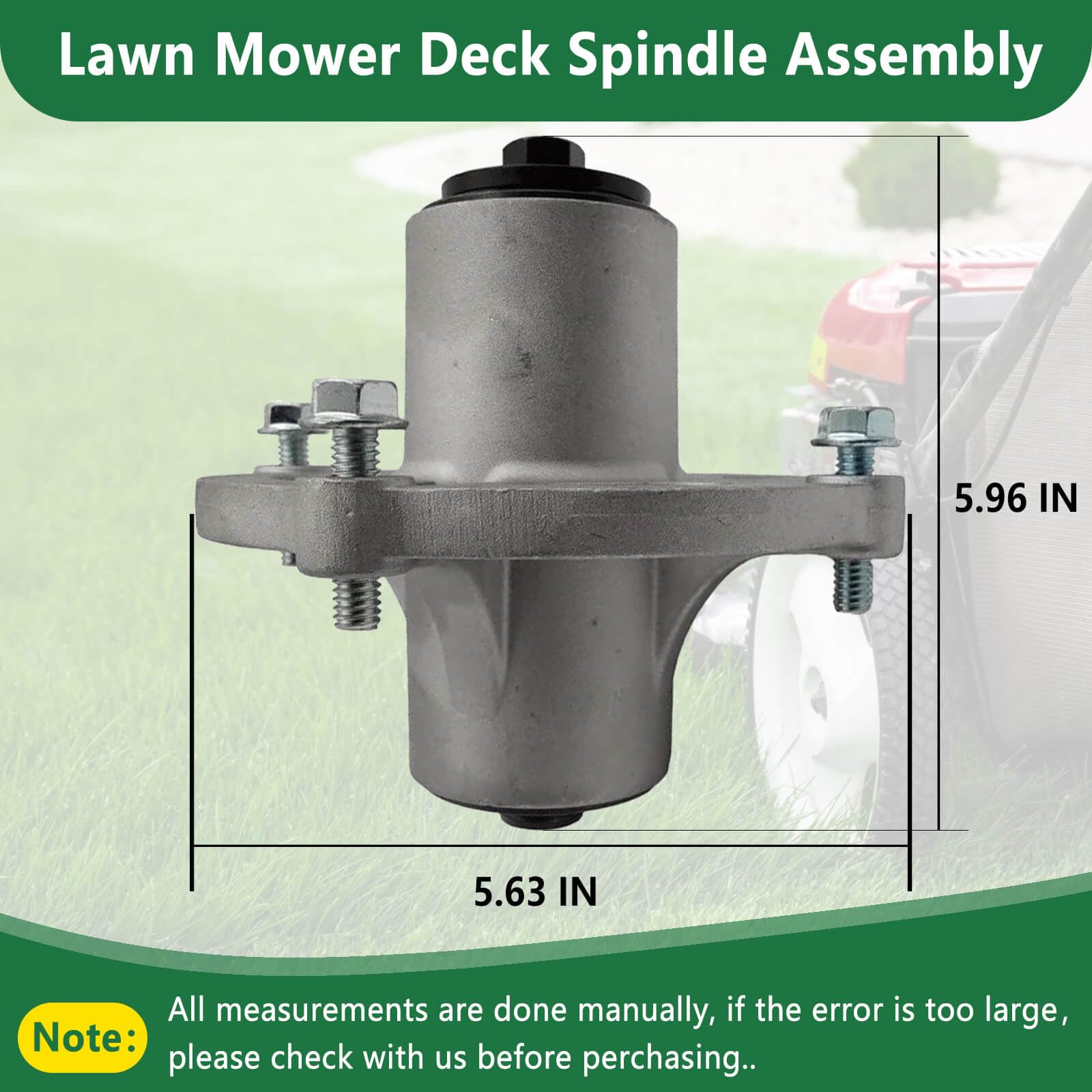 Amazon.com : XYWZV Spindle Assembly Compatible with Snapper Mower