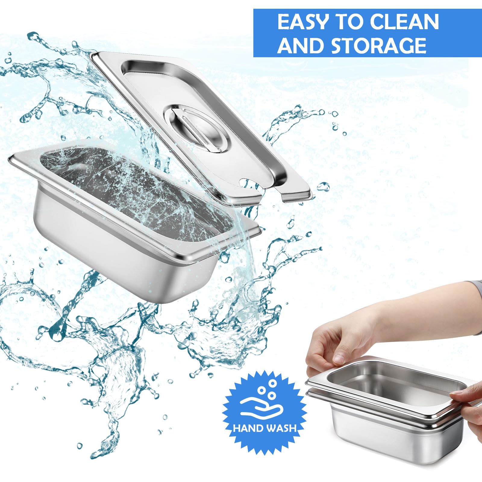 Amazon.com: Maxcheck 12 Pcs Stainless Steel Food Containers