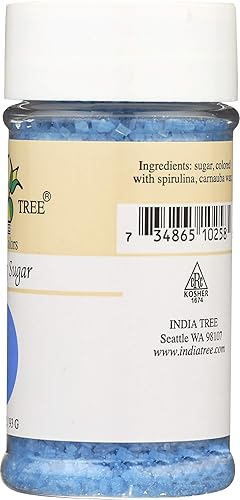 Miniatura 6 de INDIA TREE Azúcar decorativo azul, 3.3 oz
