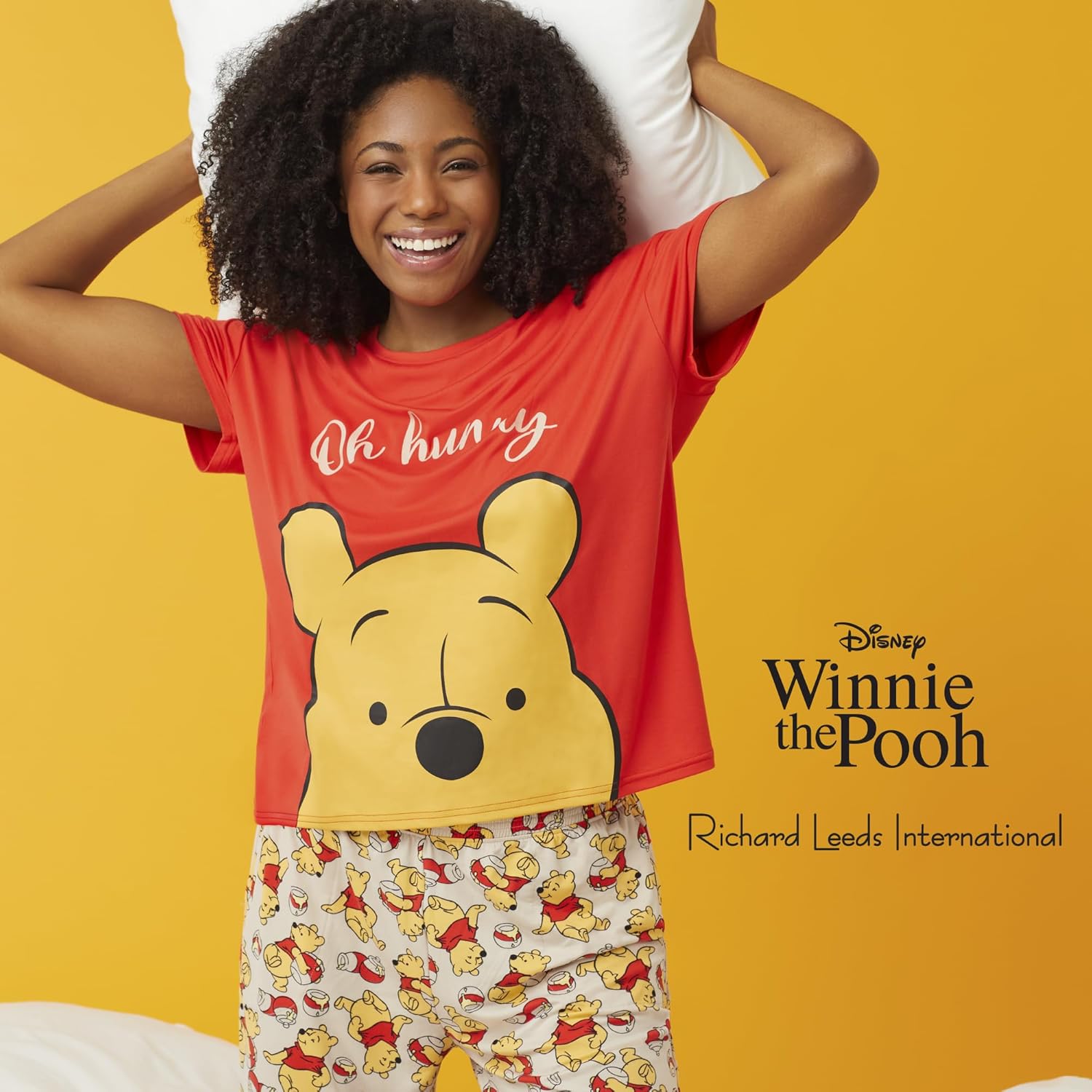 Richard Leeds International Womens Pajama Sets Disney | Hello Kitty |Snoopy Soft Stretch 2 Piece Jogger Lounge Sets for Women - Image 5