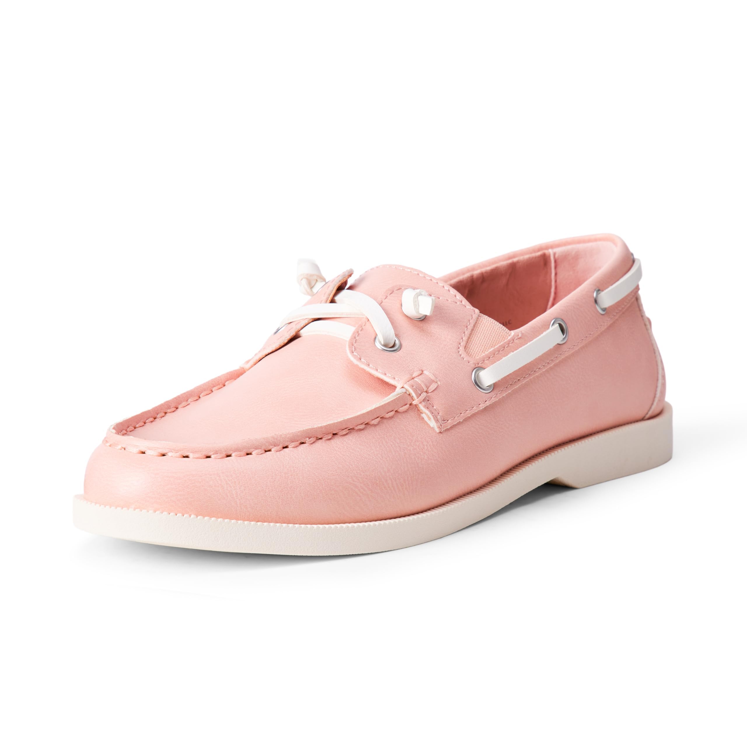 Amazon Essentials Unisex Kids' Boat Shoes for Boys and Girls, Pink, 11 Little Kid