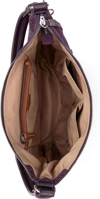 The Sak Sequoia Leather Hobo Bag - Large Slouchy Shoulder Purse, Zip Pocket