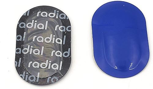 Miniatura 5 de 100 piezas XTMC V-1100 Parche radial ovalado pequeño universal de reparación de neumáticos parche frío para coche de pasajeros 1 38 pulgadas x 2 38