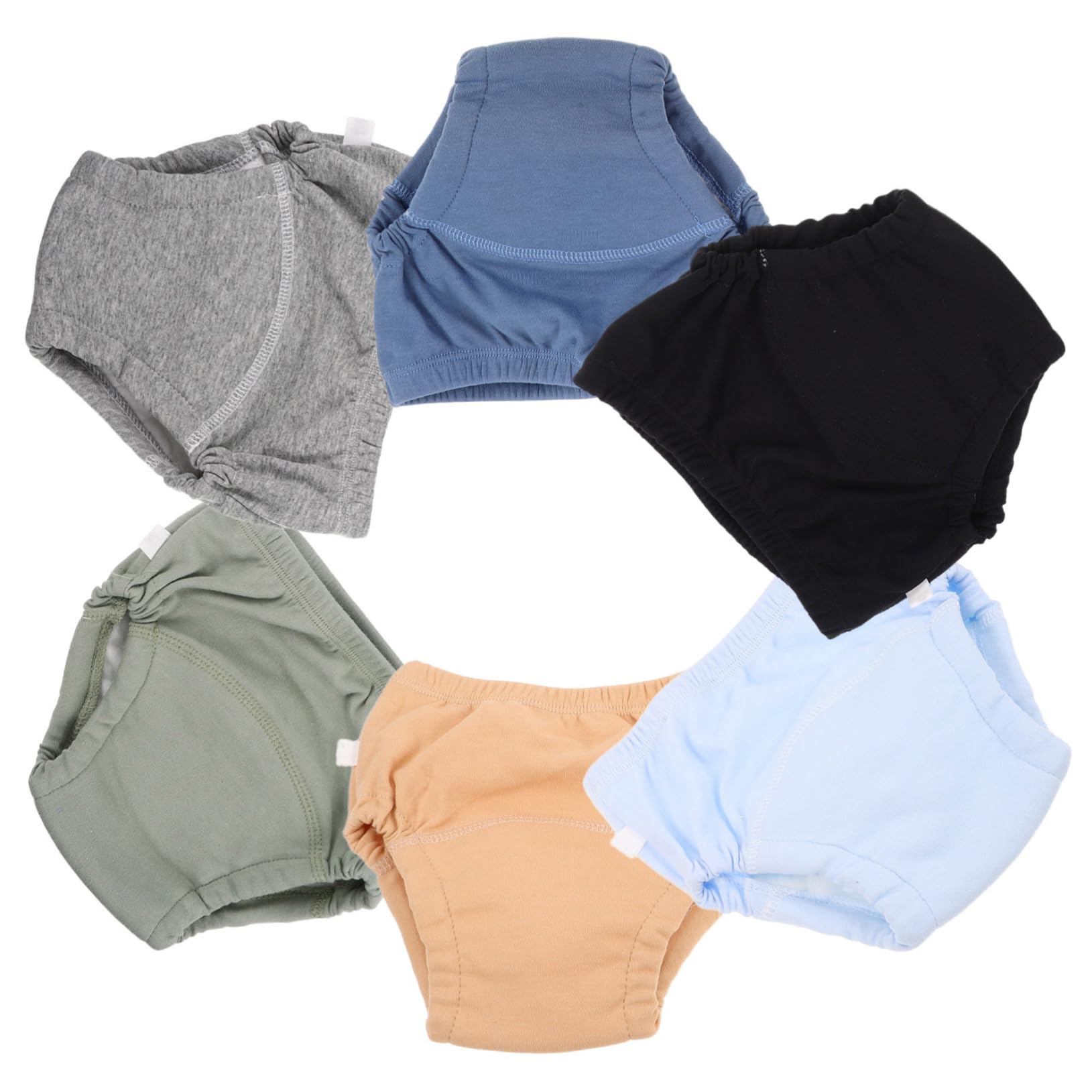 BESTYASH Soft Absorbent Training Pants Cotton Potty Training Pants for Newborn Boys/girls for Toddlers Assorted Color