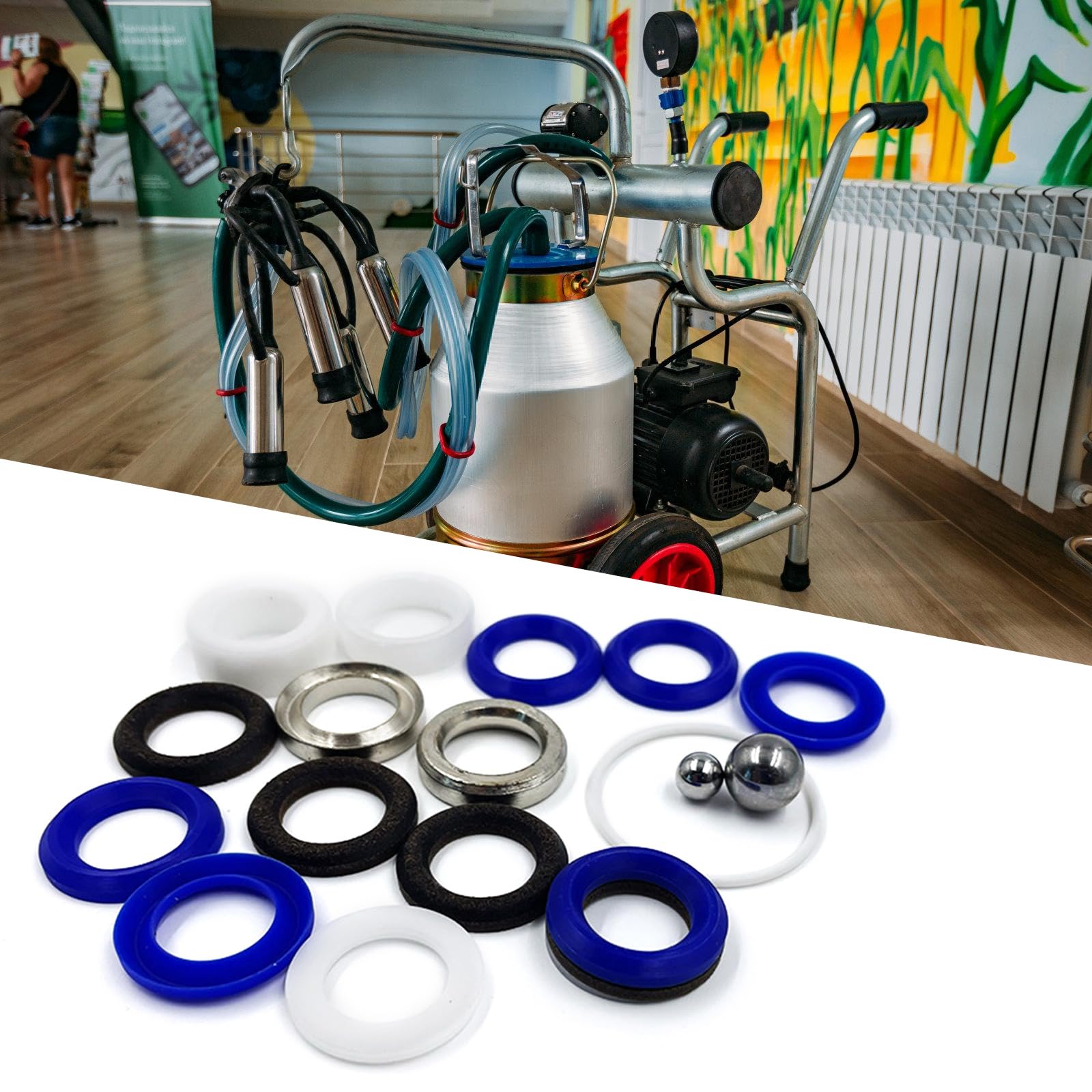 QWQJ Upgrades Pumps Repair Tool Set Stable Pumps Repair Packing Set Efficient Pumps Repair for 210 230 595 Airless Sprayers