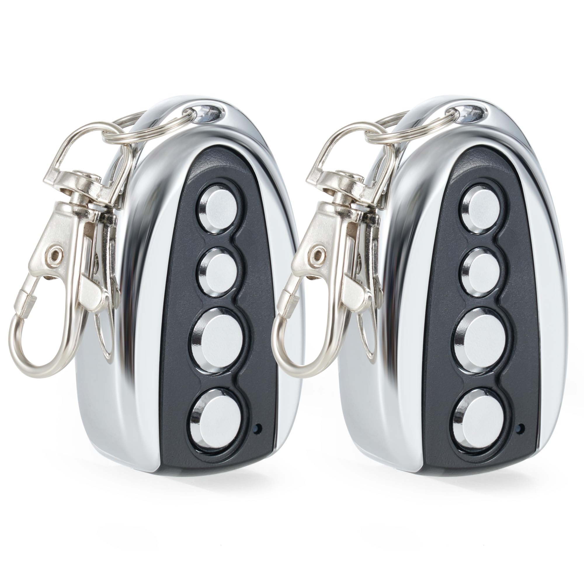 CO-Z Lot de 2 Télécommandes pour Motorisations pour Portails Coulissants et Portails Battants Clés de Sauvegarde sans Fil Distance 30 Mètres Accessoires de Sécurité pour Portails Automatiques