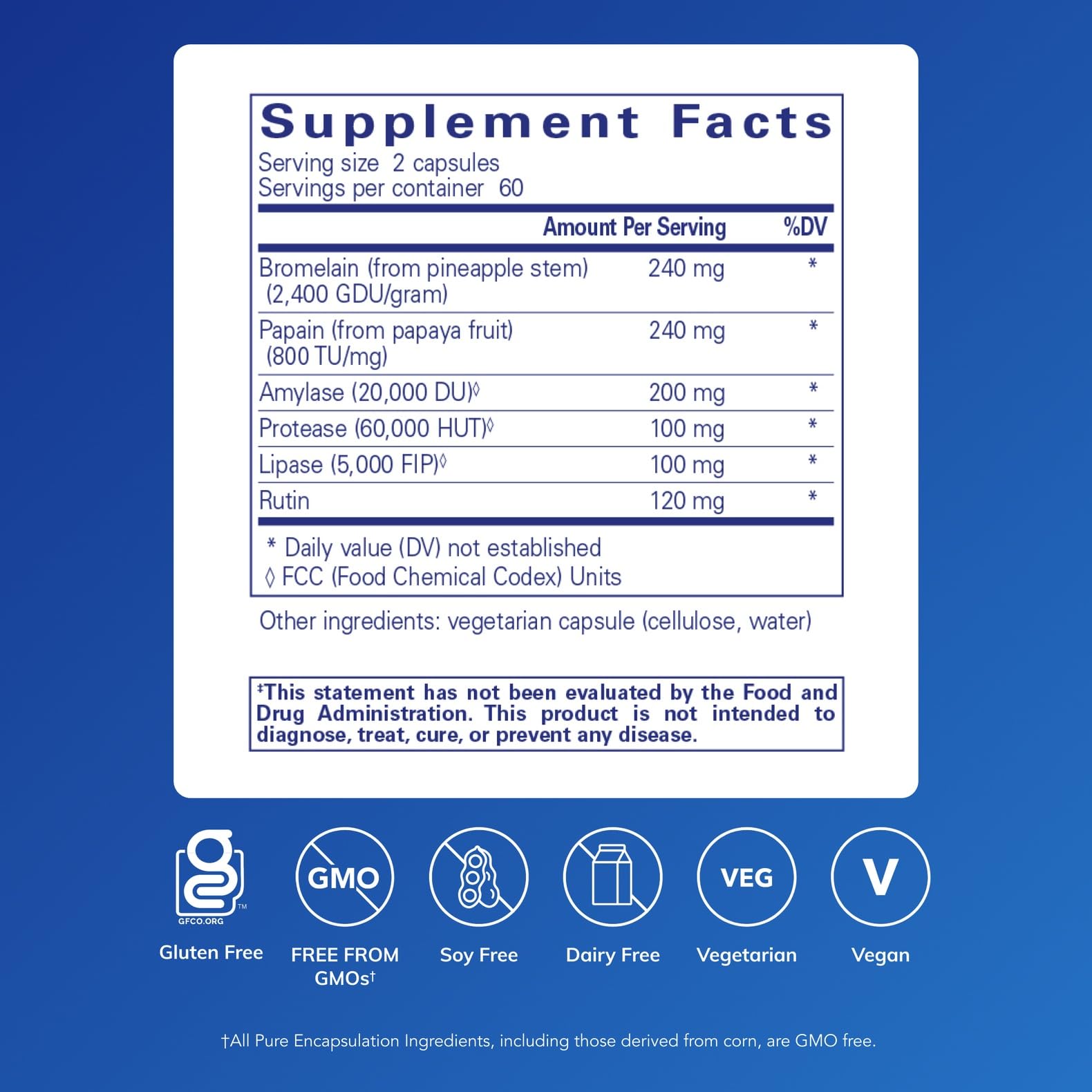 Pure Encapsulations A.I. Enzymes, 120 Capsules — Amazon image 2